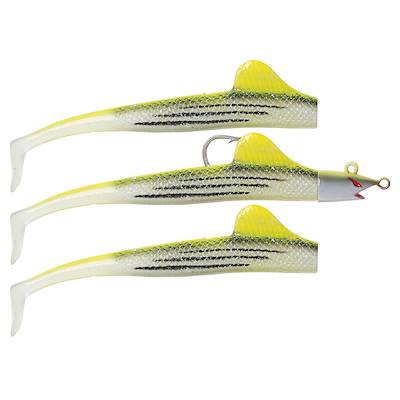 Chartreuse Critter BigFin™ 3-in-1 Paddle Tail Weedless Swimbait