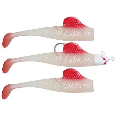Translucent Pearl BigFin™ 3-in-1 Paddle Tail Weedless Swimbait