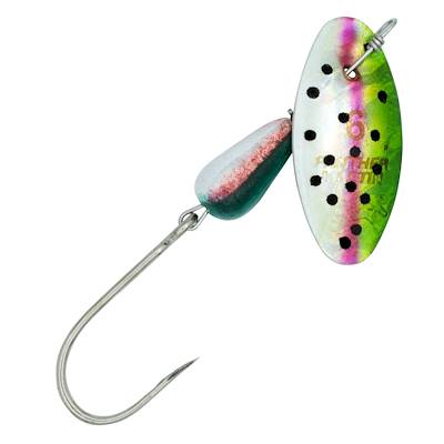 Rainbow/Trout Single Hook Holographic Barbless