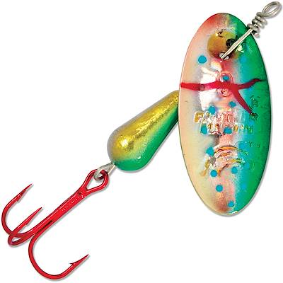 Spotted Blue Holographic Red Hooks