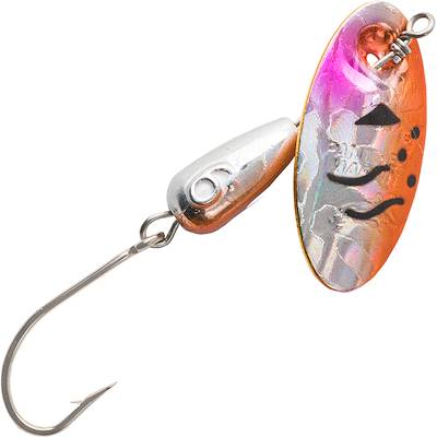 Orange Pink Holographic Single Hook