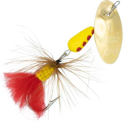 Gold/Brown Single Hook Fly