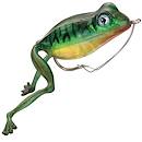 Holographic Superior Frog Green