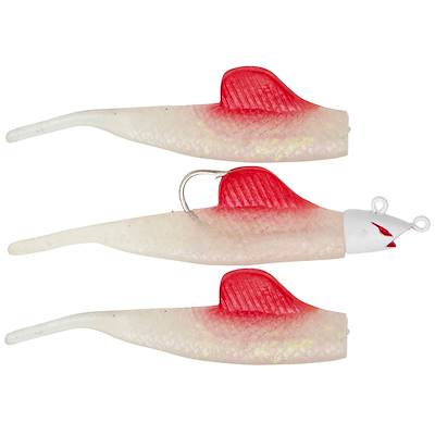 Translucent Pearl BigFin™ 3-in-1 Eel Tail Weedless Swimbait