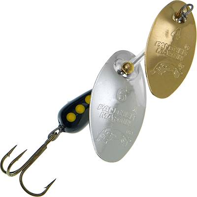 Panther Martin Dual Flash Spinner - Gold/Silver