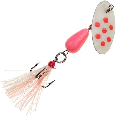 Panther Martin Hammered Go-Glo Salmon Glow Spinning Lure