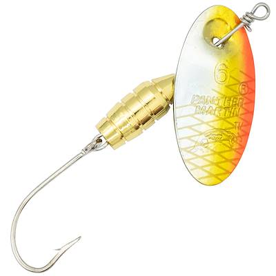 Dlx. Holo. Single Hook Gold/Orange Holographic