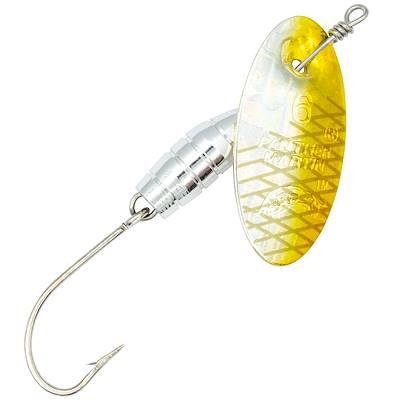 Dlx. Holo. Single Hook Silver/Gold Holographic