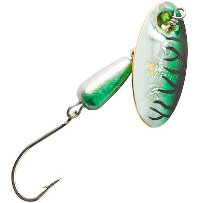 Tiger Green White Holographic Single Hook