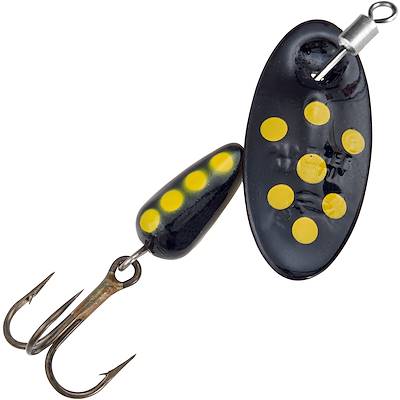 Panther Martin Inline Swivel Spotted Black 1/16 oz.