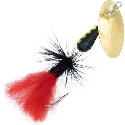 Gold/Black Single Hook Fly
