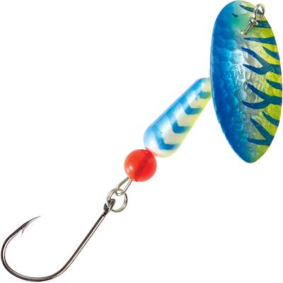 HMR UV Blue/Chartreuse Salmon & Steelhead Hammered
