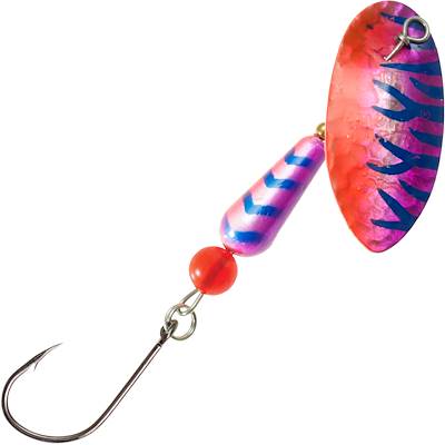 HMR UV Purple/Flo-Red Salmon & Steelhead Hammered