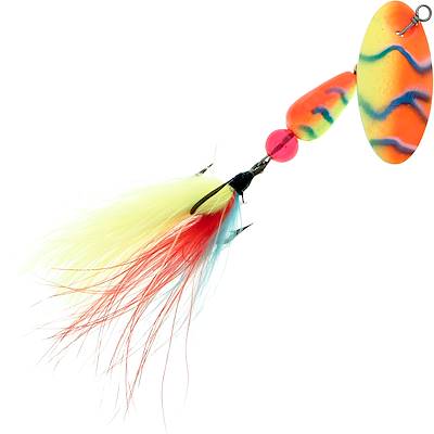 Ch/Orange/Blue FishSeeUV™ Marabou