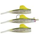 Chartreuse Critter BigFin™ 3-in-1 Eel Tail Weedless Swimbait image