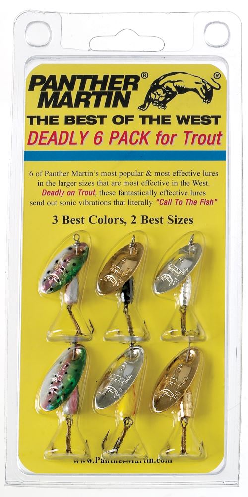 Panther Martin Holographic Deluxe 6 Pack