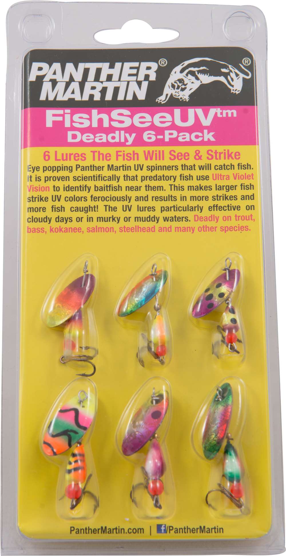 Panther Martin Fishing Lures 6-Pack All Time Greatest Fish Catcher