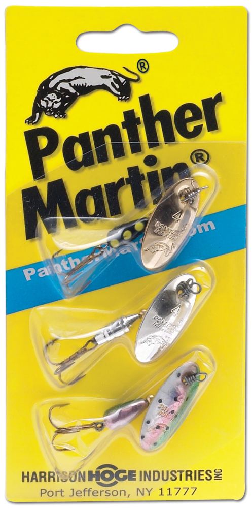 Panther Martin Xtra Long, Fly, Zebra Orange PMFXL ZO (Treble Hook) - Panther  Martin Fishing Lures